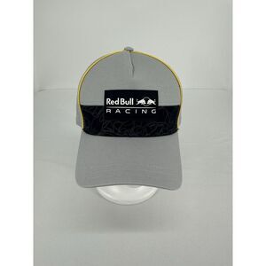 Red Bull Racing Adjustable Snapback Hat Puma GRAY/YELLOW‎ BLACK Brand New RARE